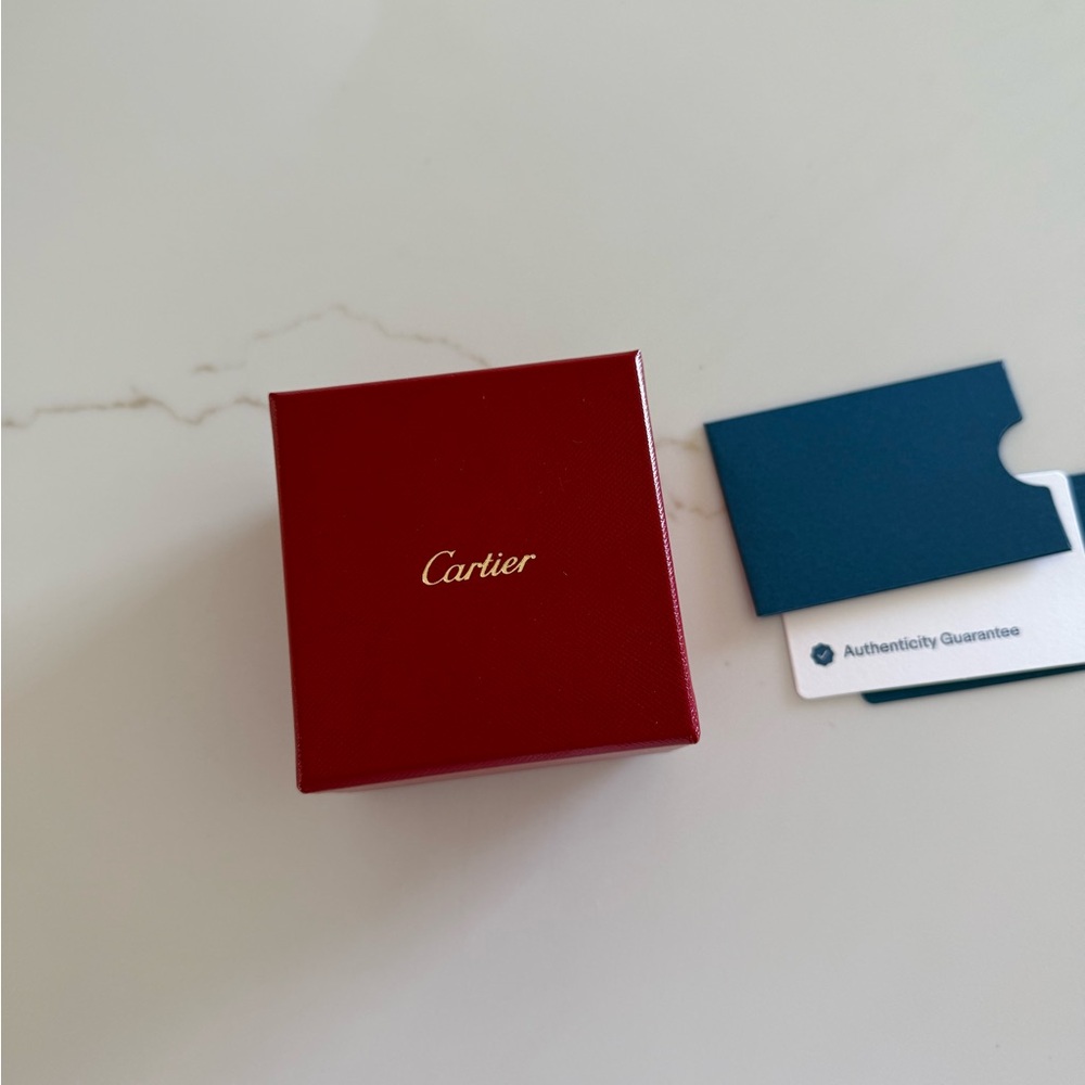 Small Cartier Yellow Gold Love Ring - Picture 5 of 11
